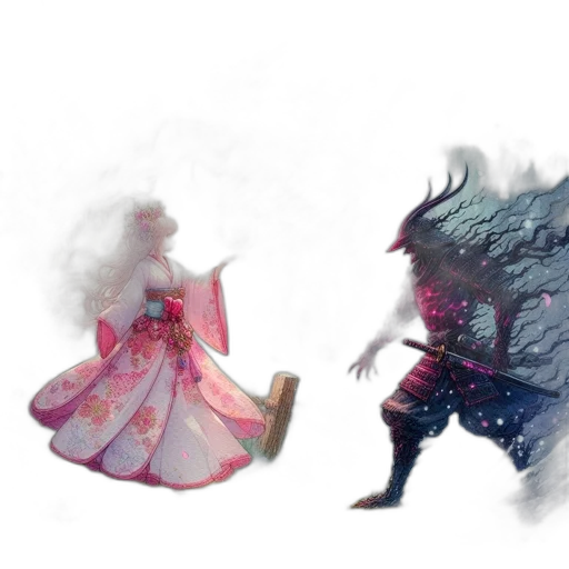 dress, concept art, fantasy art, watercolor, pixel art, fog, underwater, fire transparent PNG cut-out