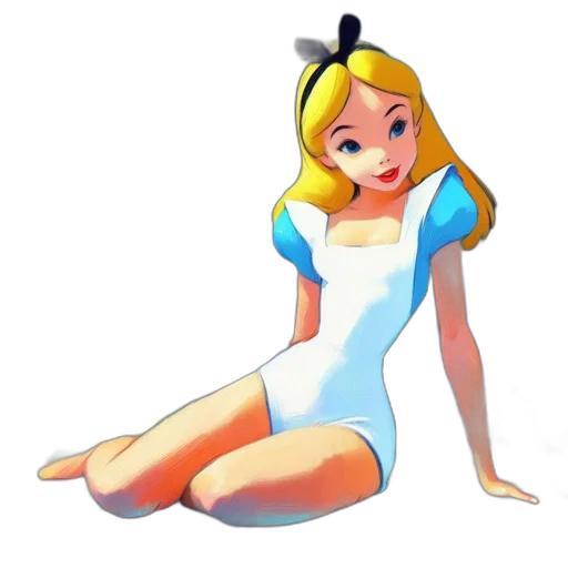 dress, staff, crown, 3d render, concept art, cartoon, pixel art, blue transparent PNG cut-out