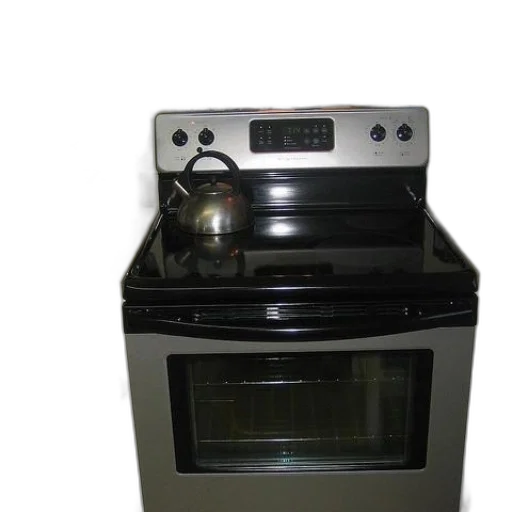furniture, robot, kitchen, stove, oven, microwave, spices, counter transparent PNG cut-out