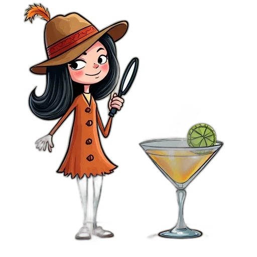 staff, hat, cartoon, concept art, cover, book, what, lola transparent PNG cut-out