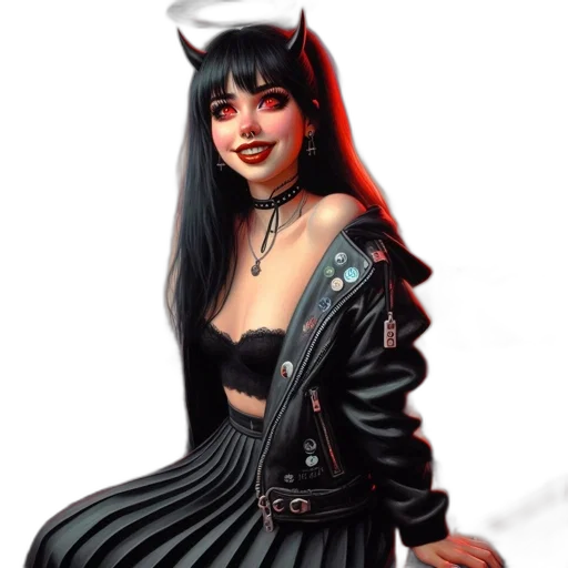 dress, fantasy art, concept art, pixel art, anime, dark, monochrome, red transparent PNG cut-out