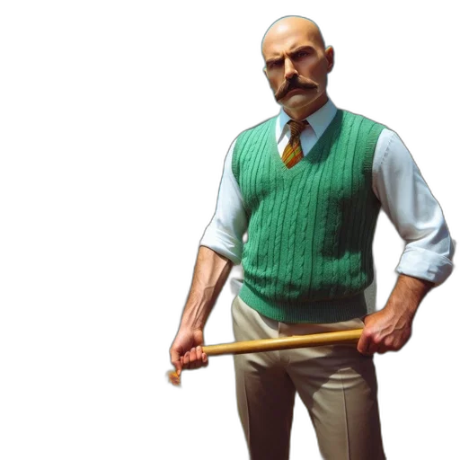 staff, jacket, sword, furniture, concept art, 3d render, photorealistic, pixel art transparent PNG cut-out