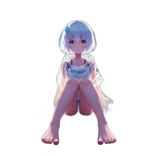 dress, creature, robot, bottle, anime, pixel art, concept art, 3d render transparent PNG cut-out