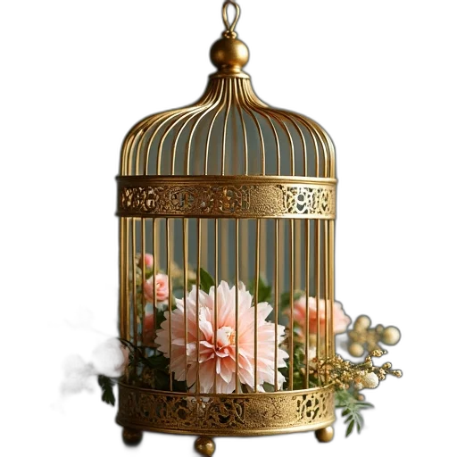 jewelry, crown, furniture, flower, photorealistic, 3d render, oil painting, concept art transparent PNG cut-out