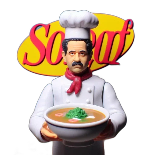 food, staff, robot, hat, concept art, pixel art, 3d render, vaporwave transparent PNG cut-out