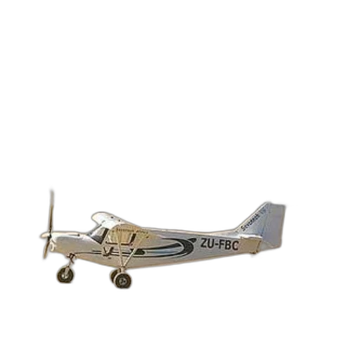 animal, weapon, 3d render, small, airplane, registration, zu-fbc, sits transparent PNG cut-out