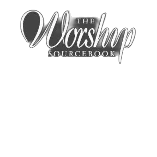 staff, worship, sourcebook, logo, dark, gray, background, featuring transparent PNG cut-out