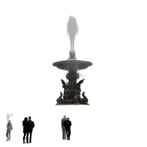 staff, umbrella, sword, crown, 3d render, concept art, photorealistic, pixel art transparent PNG cut-out