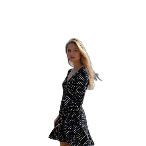 dress, jacket, staff, shoes, 3d render, photorealistic, concept art, monochrome transparent PNG cut-out