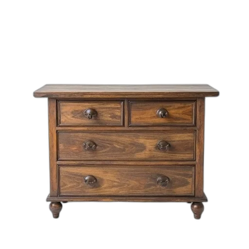 furniture, crown, jewelry, earth tones, rustic, wooden, dresser, weathered transparent PNG cut-out