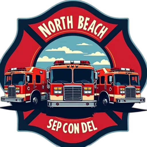 fire, north, beach, department transparent PNG cut-out