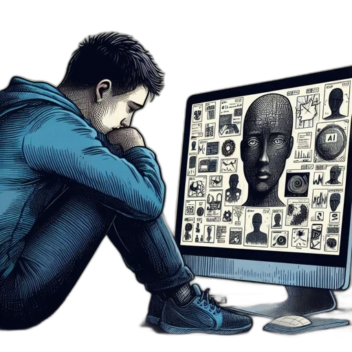 robot, mask, face, cyberpunk, comic book art, concept art, cartoon, young transparent PNG cut-out