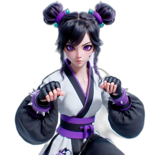 staff, weapon, concept art, 3d render, anime, fantasy art, dark, anime-style transparent PNG cut-out