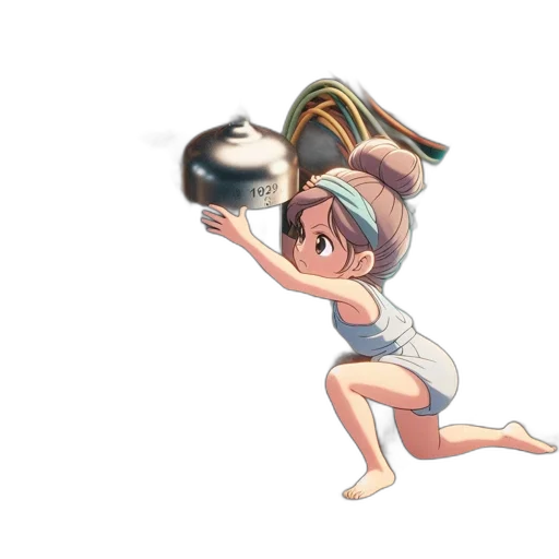 weapon, hat, staff, concept art, anime, pixel art, watercolor, underwater transparent PNG cut-out