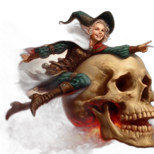 dragon, fantasy art, concept art, photorealistic, oil painting, woman, resembling, witch transparent PNG cut-out