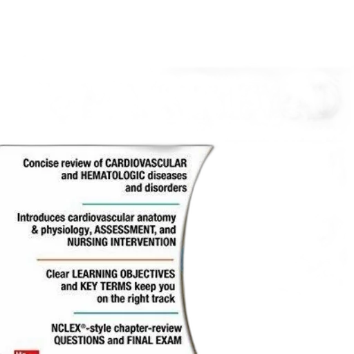 book, titled, cardiovascular, nursing, demystified, shown, cartoon, character transparent PNG cut-out
