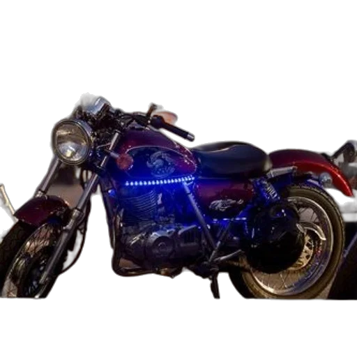weapon, 3d render, cyberpunk, concept art, photorealistic, neon lights, custom, motorcycle transparent PNG cut-out