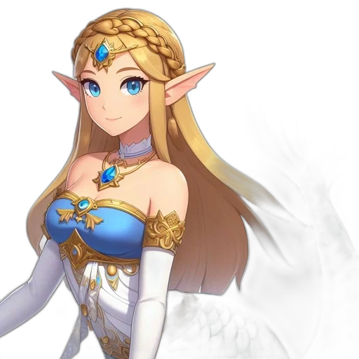 crown, dress, staff, sword, fantasy art, concept art, pixel art, 3d render transparent PNG cut-out