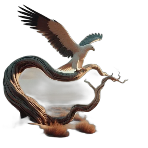 dragon, animal, creature, fantasy art, concept art, 3d render, photorealistic, earth tones transparent PNG cut-out