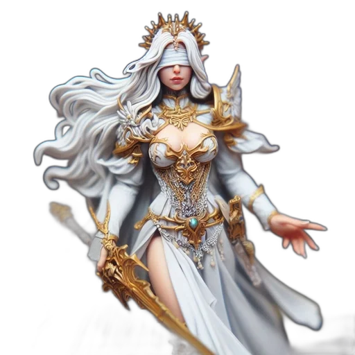 crown, jewelry, fantasy art, concept art, 3d render, comic book art, elaborate, figurine transparent PNG cut-out