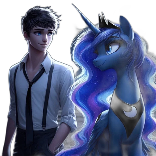 dragon, staff, fantasy art, concept art, anime, cartoon, outer space, blue transparent PNG cut-out