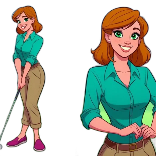 staff, cartoon, concept art, comic book art, fantasy art, green, two, illustrations transparent PNG cut-out