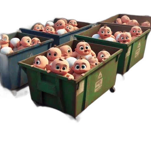 furniture, food, 3d render, concept art, array, animated, baby, characters transparent PNG cut-out