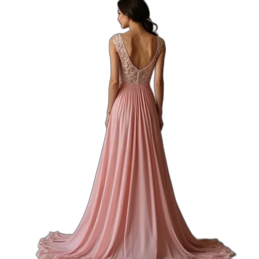 dress, jewelry, pastel, earth tones transparent PNG cut-out