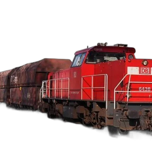 animal, weapon, photorealistic, 3d render, concept art, red, train, number transparent PNG cut-out