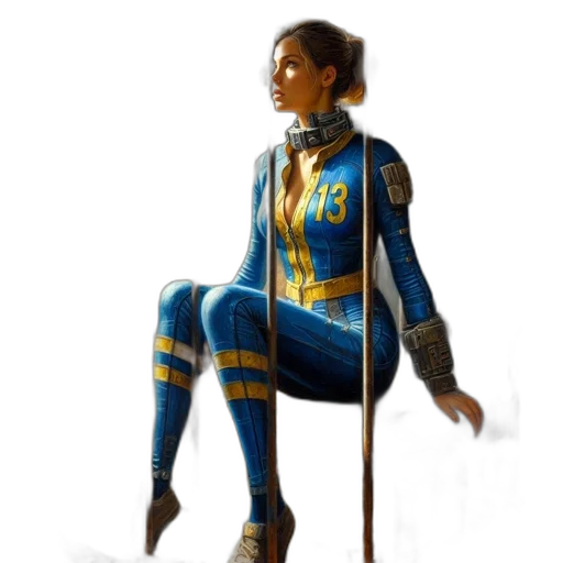 staff, sword, dress, jacket, concept art, fantasy art, comic book art, pixel art transparent PNG cut-out
