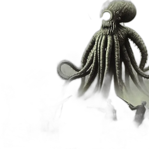 creature, animal, hair, concept art, 3d render, fantasy art, photorealistic, dramatic transparent PNG cut-out