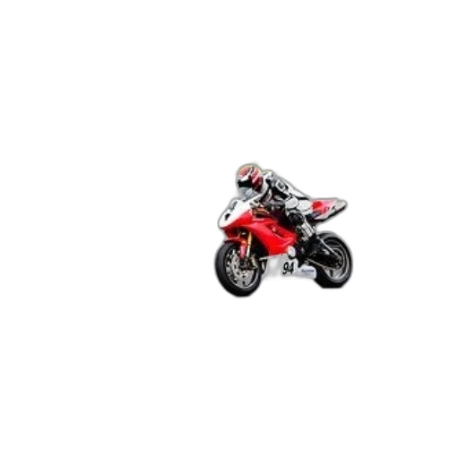 weapon, photorealistic, 3d render, pixel art, concept art, red, motorcycle, racer transparent PNG cut-out