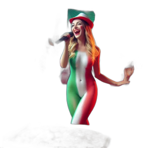 hat, dress, concept art, 3d render, pixel art, fantasy art, joyous, group transparent PNG cut-out