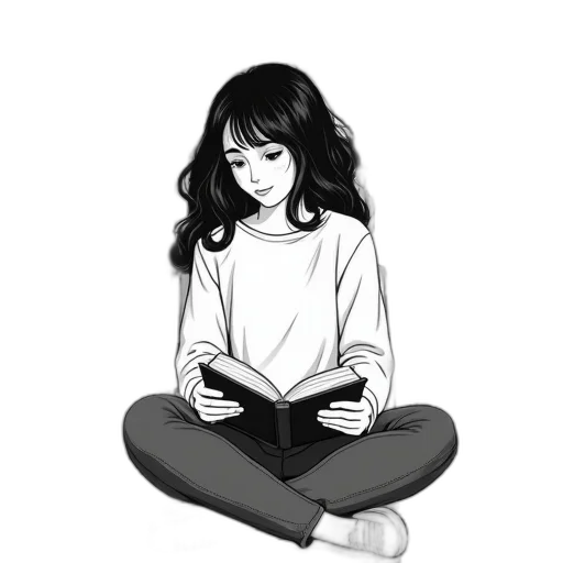 staff, jacket, cartoon, anime, comic book art, concept art, monochrome, dark transparent PNG cut-out