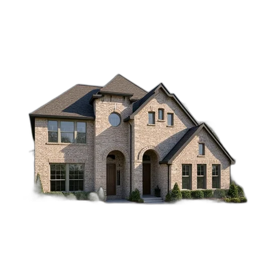 building, 3d render, photorealistic, concept art, earth tones, highland, plan, home transparent PNG cut-out