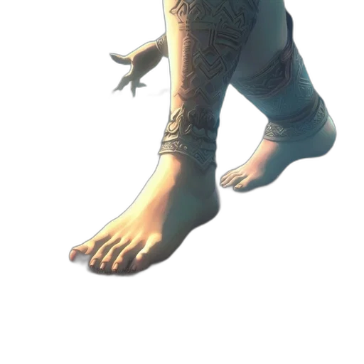 creature, shoes, dragon, animal, 3d render, concept art, photorealistic, fantasy art transparent PNG cut-out