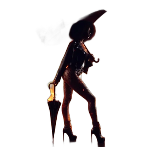 staff, dress, weapon, hat, concept art, fantasy art, 3d render, pixel art transparent PNG cut-out