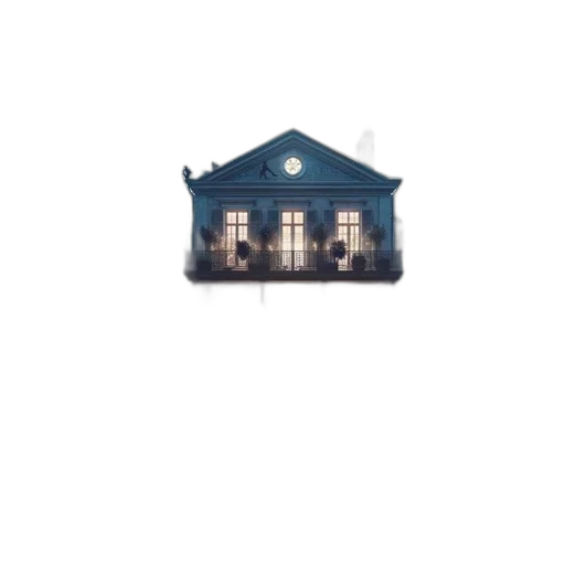 building, umbrella, furniture, dress, 3d render, pixel art, concept art, photorealistic transparent PNG cut-out