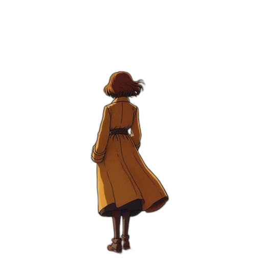 dress, hat, jacket, staff, concept art, pixel art, watercolor, 3d render transparent PNG cut-out