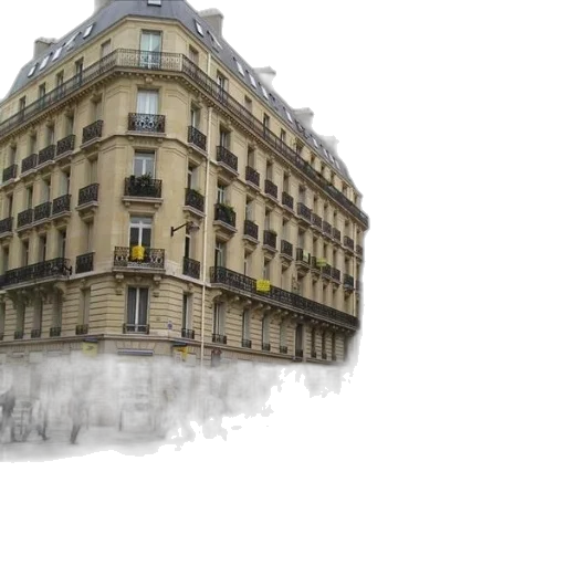 building, umbrella, photorealistic, 3d render, concept art, watercolor, city street, golden transparent PNG cut-out