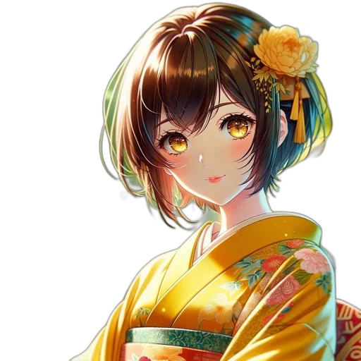 dress, staff, flower, face, anime, photorealistic, fantasy art, pixel art transparent PNG cut-out
