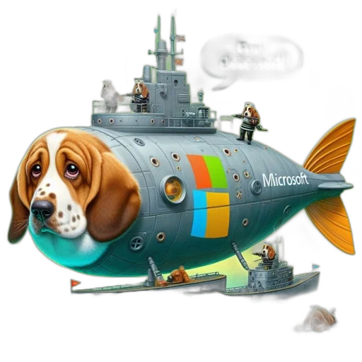 animal, weapon, concept art, photorealistic, 3d render, fantasy art, underwater, anthropomorphic transparent PNG cut-out