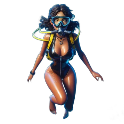 mask, staff, jewelry, concept art, comic book art, fantasy art, 3d render, golden transparent PNG cut-out