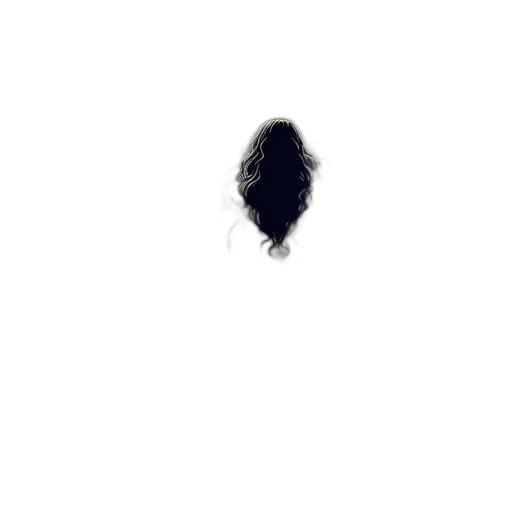 hair, face, mask, creature, pixel art, photorealistic, concept art, oil painting transparent PNG cut-out
