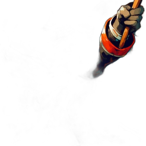 weapon, staff, robot, sword, concept art, photorealistic, 3d render, watercolor transparent PNG cut-out