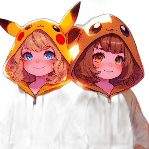 mask, jacket, hat, anime, 3d render, concept art, pixel art, golden transparent PNG cut-out