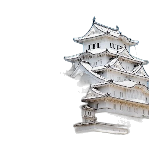 building, photorealistic, concept art, 3d render, watercolor, monochrome, majestic, white transparent PNG cut-out