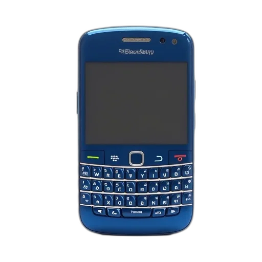blue, blackberry, smartphone, physical, qwerty, keyboard, small, screen transparent PNG cut-out
