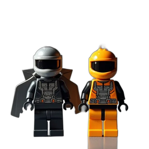 robot, jacket, staff, mask, 3d render, concept art, pixel art, cartoon transparent PNG cut-out