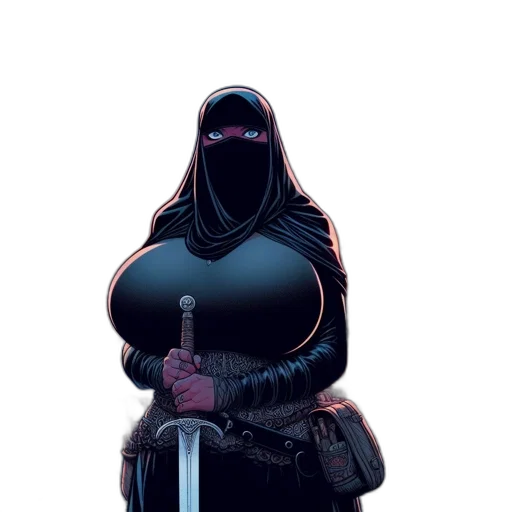 sword, weapon, staff, mask, concept art, fantasy art, comic book art, 3d render transparent PNG cut-out
